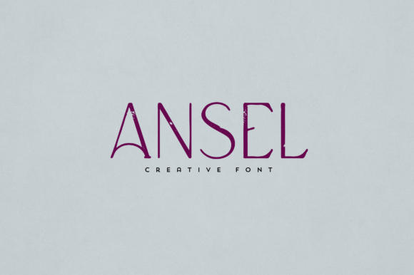 Ansel Font for Handmade Creations