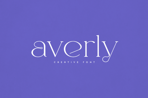 Averly Font for Modern Web Design