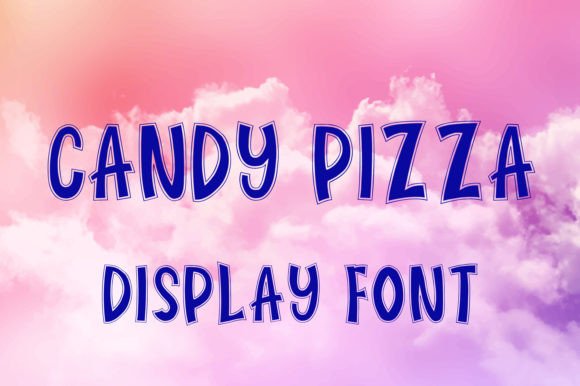 Candy Pizza Font Review for Design Projects