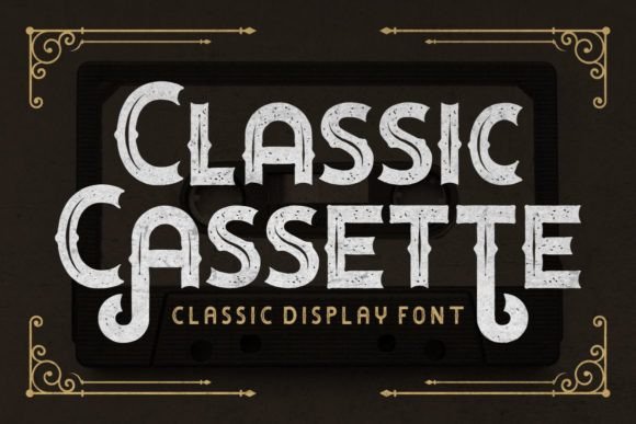 Classic Cassette: A Vintage-Style Font for Modern Web Design
