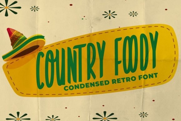 Country Foody Font for Professional Branding