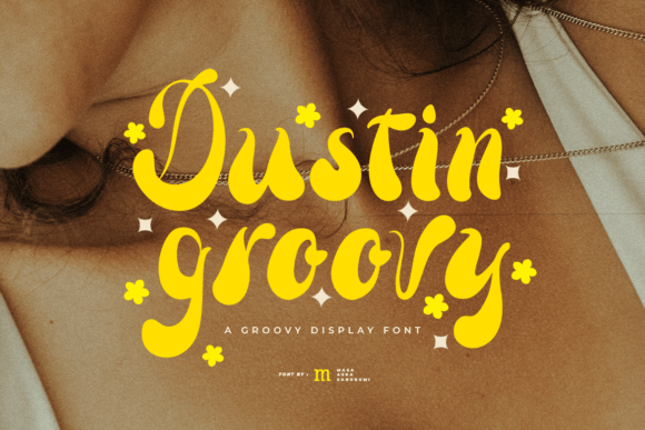 Dustin Groovy: A Playful Display Font for Retro-Inspired Designs