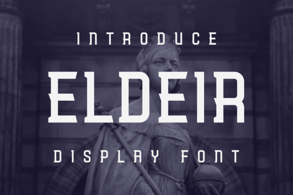 Eldier: A Display Font That Elevates Editorial Design