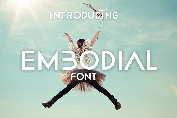 Embodial: A Display Font for Modern Web Design