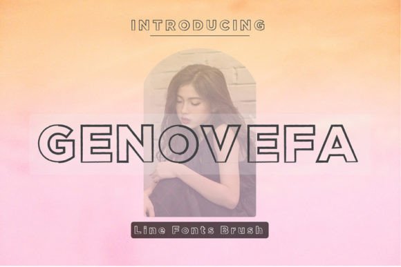 Genovefa: A Bold Display Font for Web Design