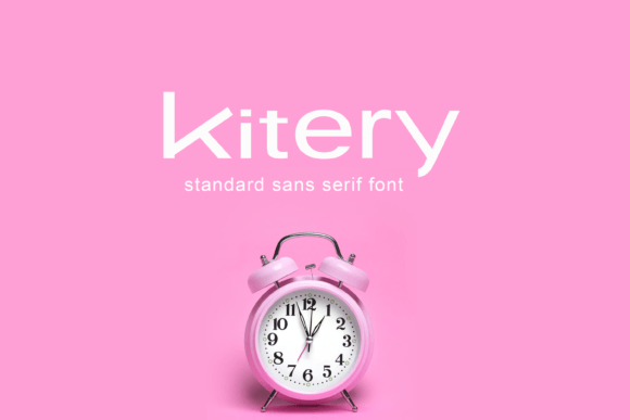 Kitery: A Modern Display Font for Web Projects