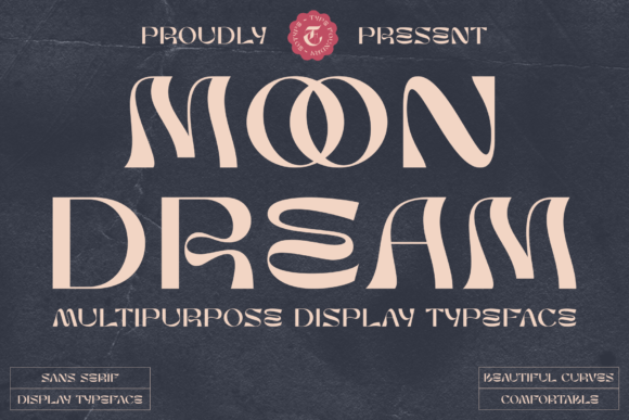 Moon Dream Font for Handmade Creations