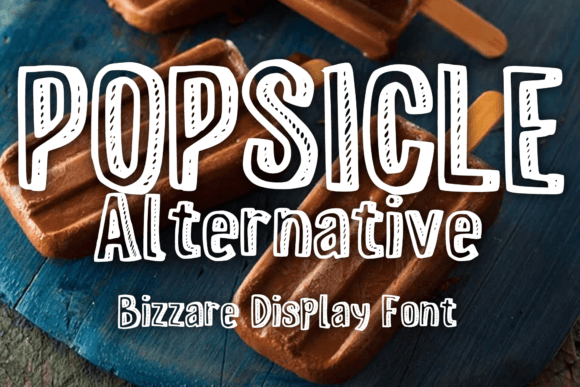 Popsicle Alternative: A Funky Font for Bold Campaigns