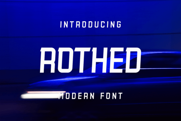 Rothed: A Font That Elevates Your Campaign Visuals