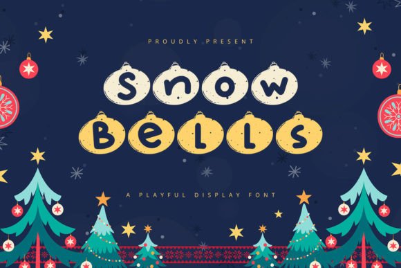 Snow Bells Font for Handmade Creations