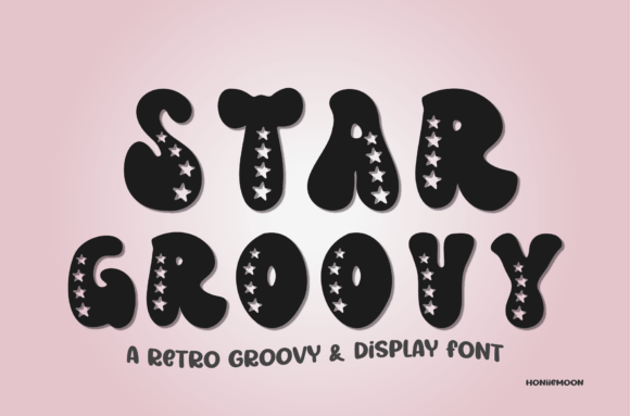Star Groovy: A Playful Display Font for Creative Branding