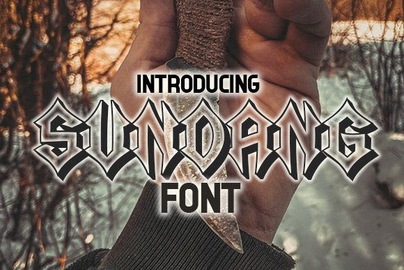 Sundang Display Font Review for Design Projects