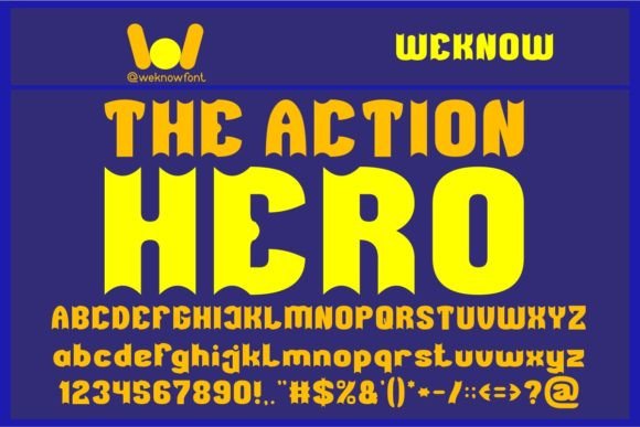 The Action Hero Font for Branding That Stands Out