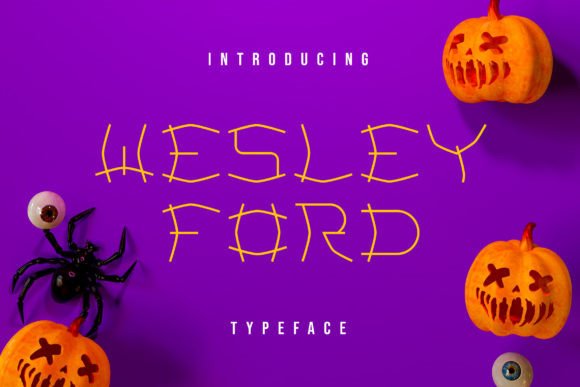 Wesley Ford: A Display Font for Bold Digital Campaigns
