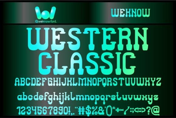 Western Classic Font Review for Real-World Design